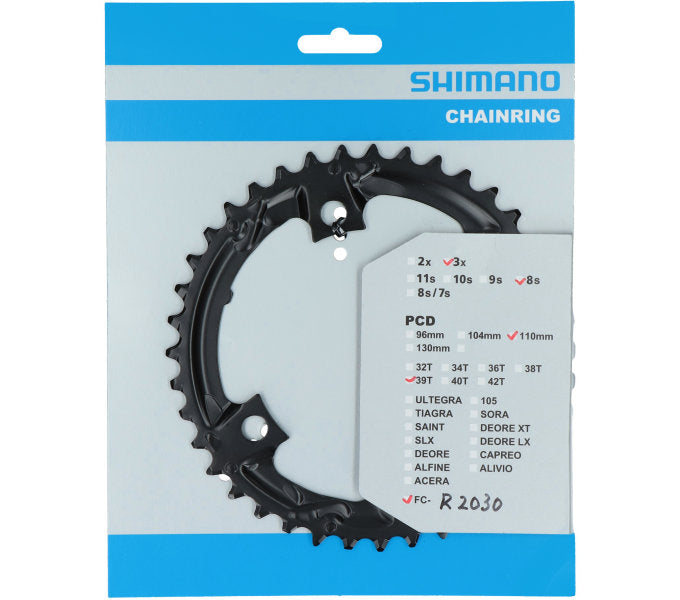 Shimano - Chainring 39T Claris FC-R2030 - 7 8 speed