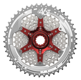 Sunrace CSMX3 10 vitesses Cassette 11-42T. argent métallique