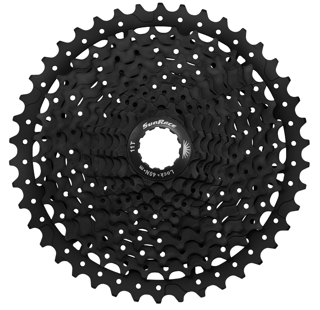 Cassette sunrace 11 vitesses csrx8 11-42t métallique