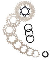 Sunrace Cassette 10 Speed ​​11-28T. CSRS0 Silver Alu Spider