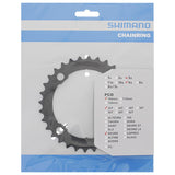 Shimano chainring Deore 9V 4-arm Y1LD98080 black 32T