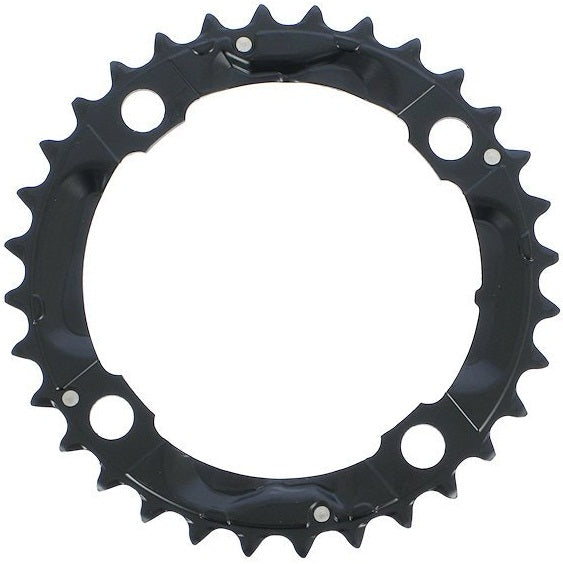 SHIMANO CHENING LEAF DEORE 36T PERTULO PRATA 104 Y1LD98090