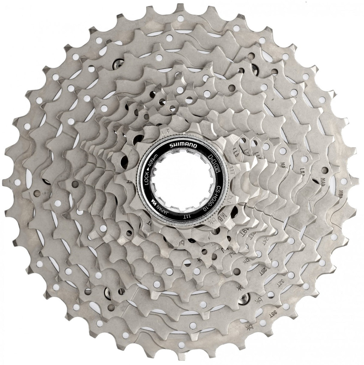 Shimano Cassette 10 Speed ​​Deore CS-HG50 11-36T (Workplace packaging)