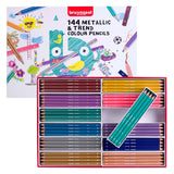 Bruynzeel Mega Colored Pencil set kovové barvy trendu
