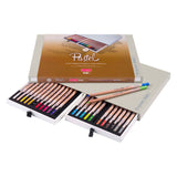 Caixa de lápis pastel com design Bruynzeel, 24 cores