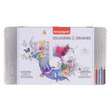 Bruynzeel colouring and drawing set 70pcs.