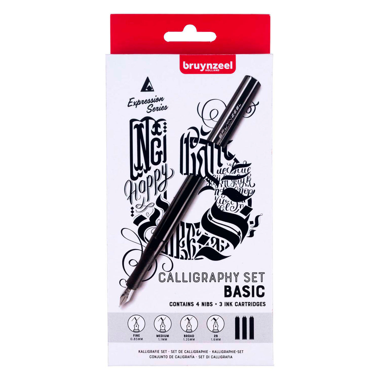 Bruynzeel Kalligraphie 8-teilig Set