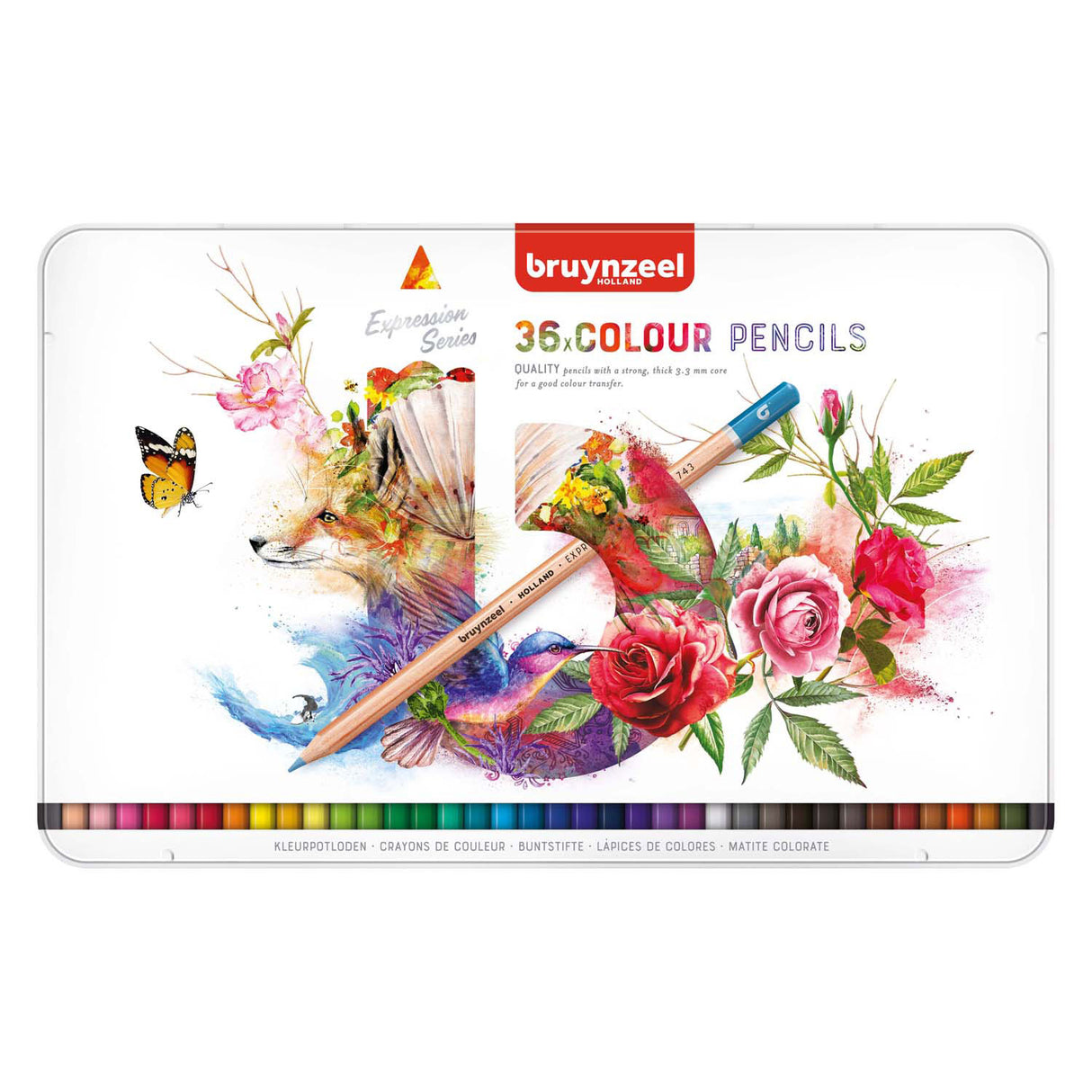 Bruynzeel colored pencils 36pcs expression