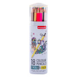 Bruynzeel Buntstifte Dose metallic neon, 18 Farben