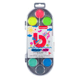 Bruynzeel Kids Watercolor Set o 12 kovových neonových barvách