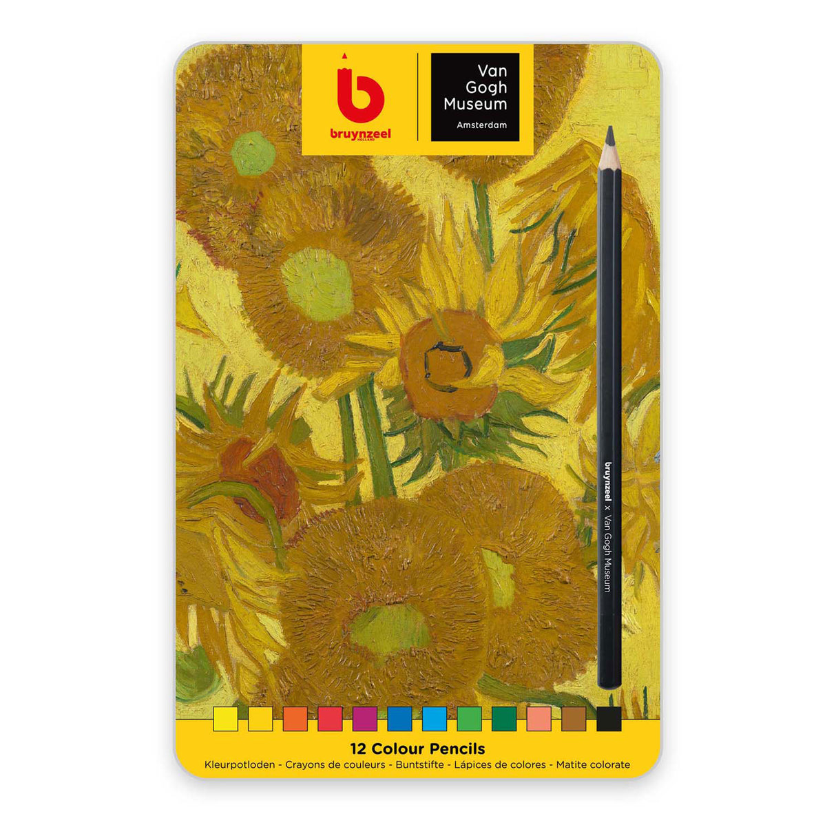 Lápis de cor Bruynzeel xvan gogh museu