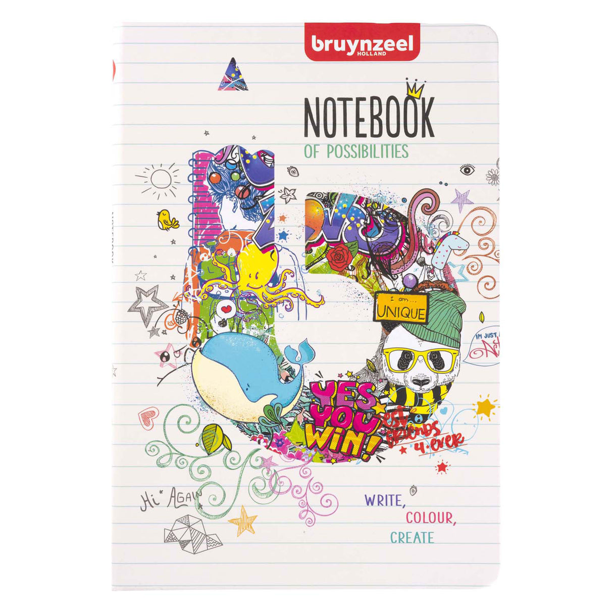 Zápisník Bruynzeel A5 80 gm 160 stran