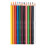 Bruynzeel trefärgade pennor set 12