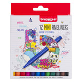 Bruynzeel Fineliner Mini Set 12 colors