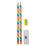 Bruynzeel Graphitstift-Set Neon