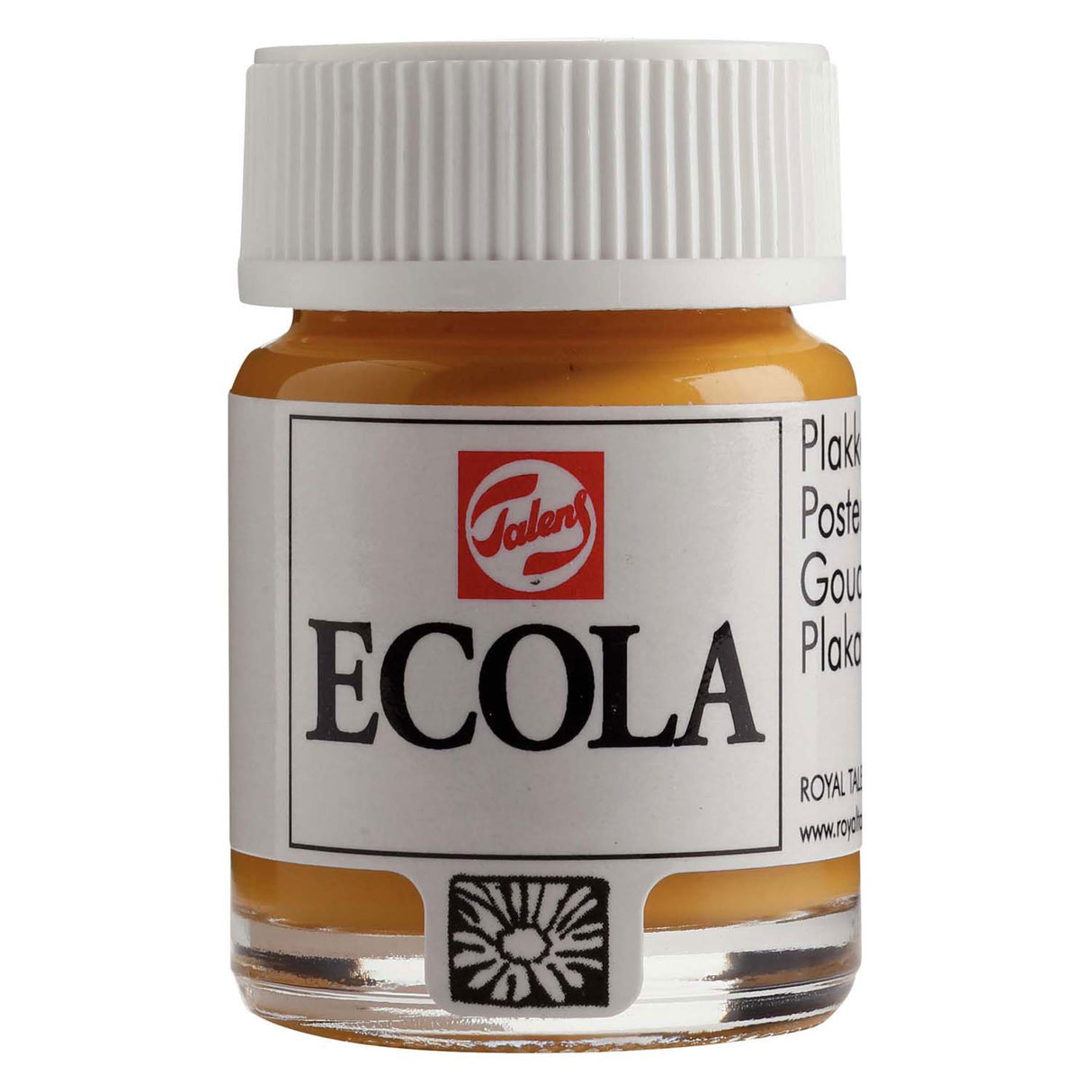 Bruynzeel Ecola Gouachefarbe, Flasche 16 ml, Ockergelb 227