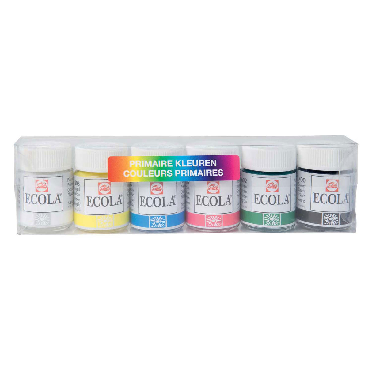 Bruynzeel Ecola Plakkaat Paint Set Couleurs primaires, 6x16ml