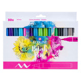 Bruynzeel Ecoline Pinselstift-Set Primär, 30 Farben