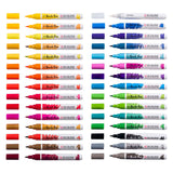 Bruynzeel Ecoline Pinselstift-Set Primär, 30 Farben