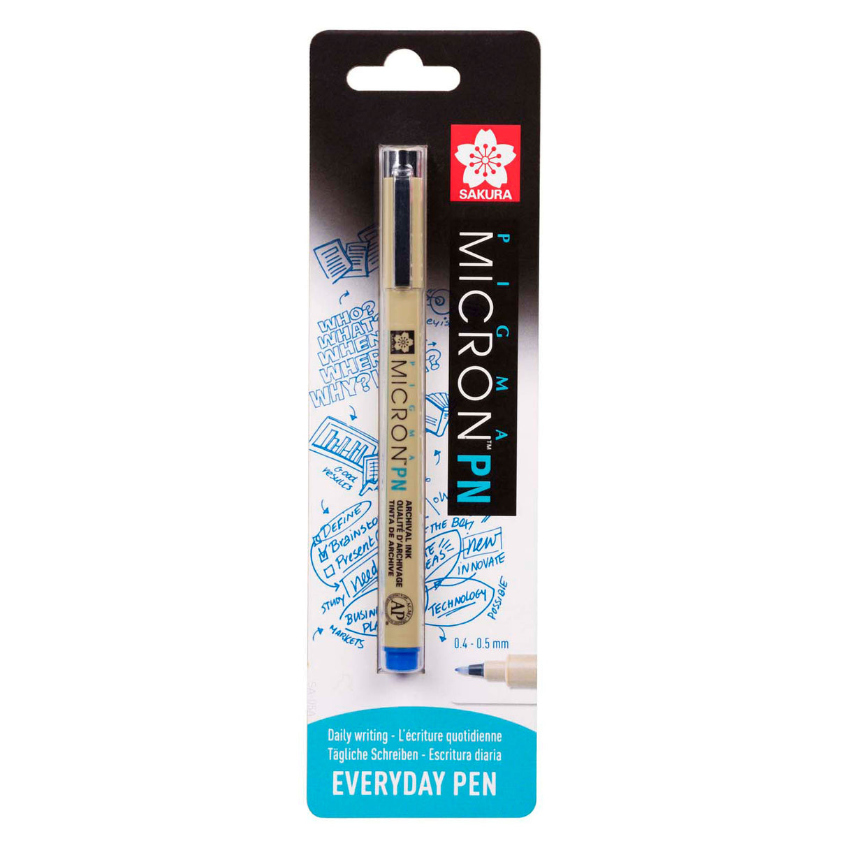 Sakura Blister card Pigma Micron PN Blue, 1 piece