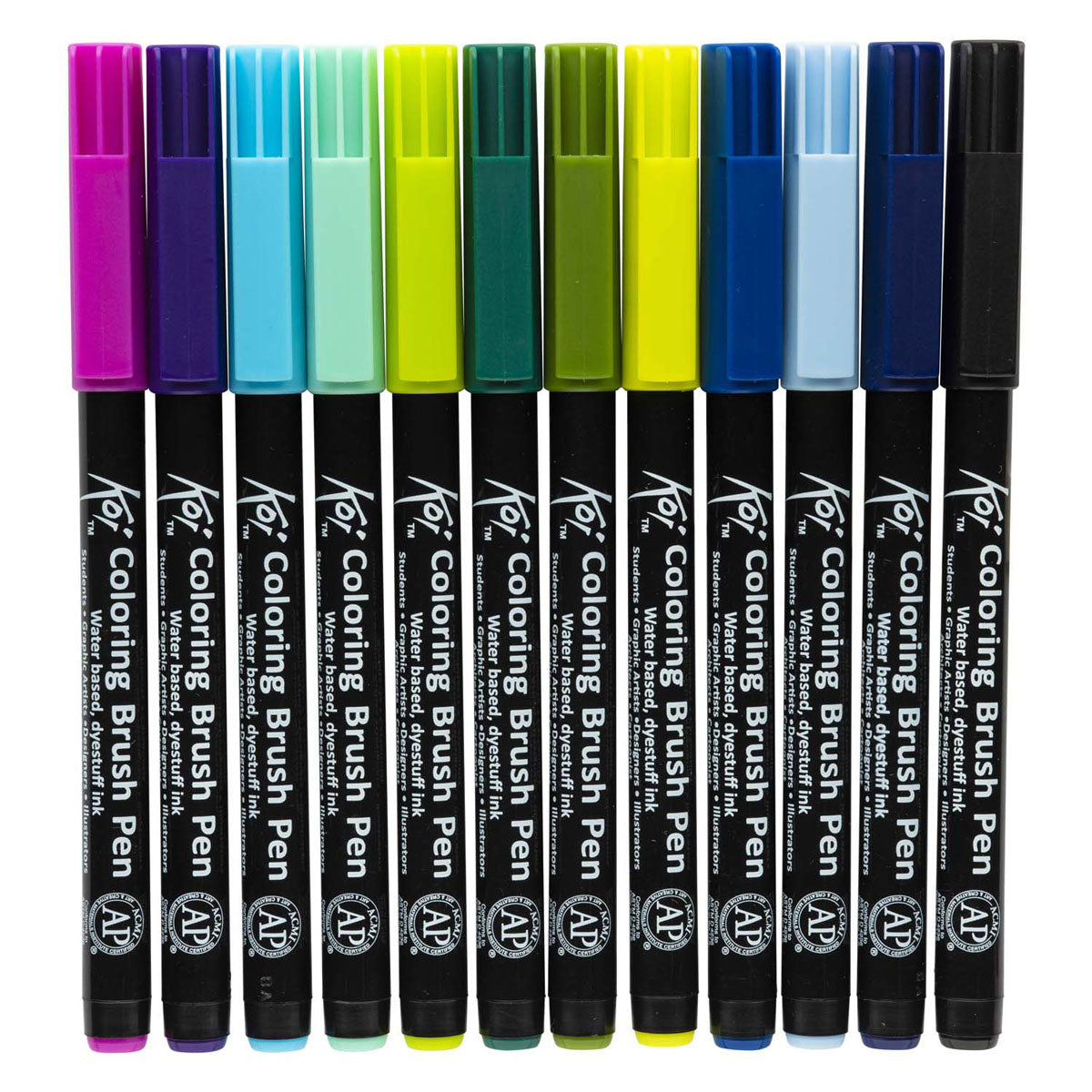 Sakura Koi Coloring Brush Pen Set, 24 colors