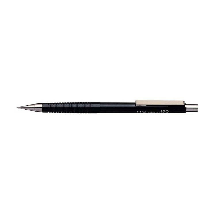 Sakura Vulpotlood 129 - 0,9 mm - sort