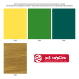 Talens art creat.glass porcelana opaca 4x30ml oro verde