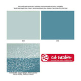 Talens art creation vintage set 2 blues a craquelure