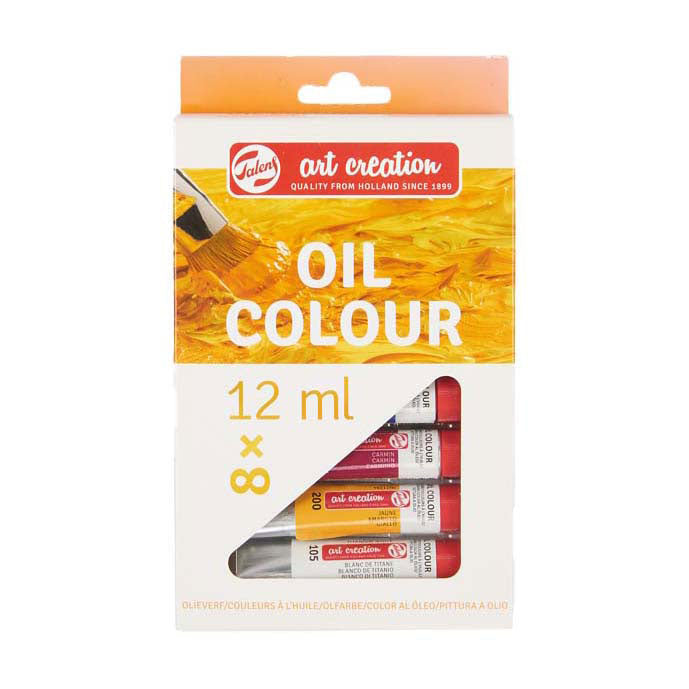 Oljna barva Talens Art Creation Set 8x12ml