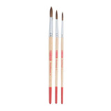 Talens art creation watercolor brush set TV3 round pony polyester