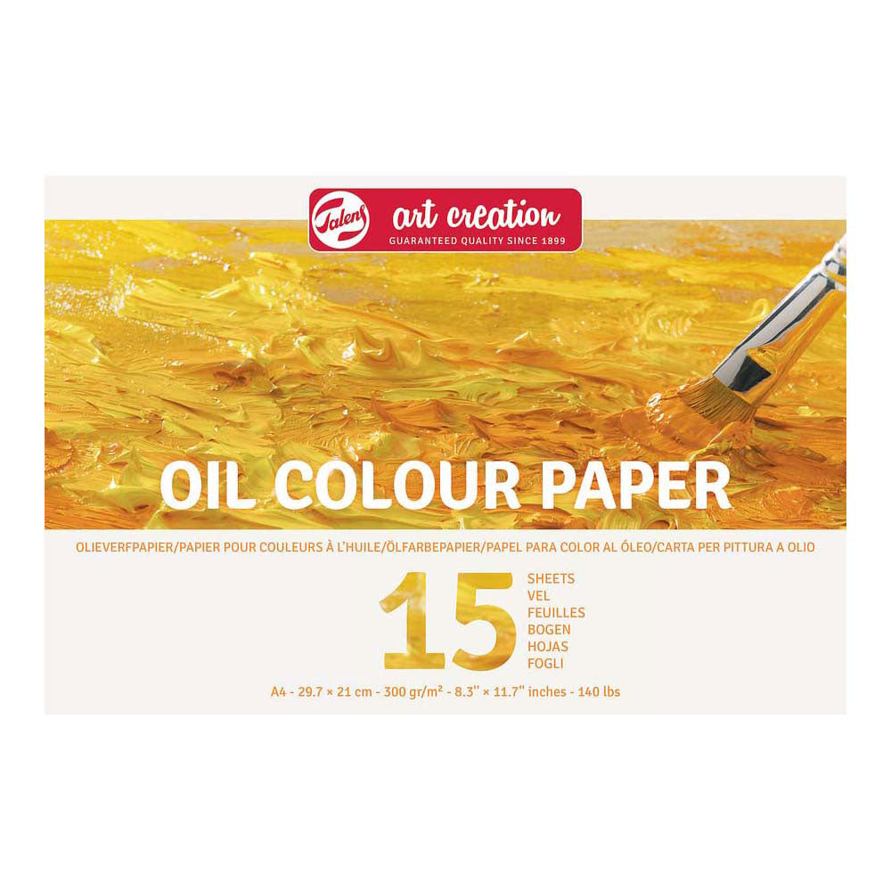 Talens Art Creation Oil Paper A4 300 G 15 fogli