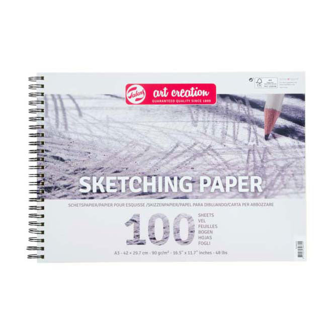 Talens Art Creation Sketch Papier 42x29,7 cm 90g 100 fogli