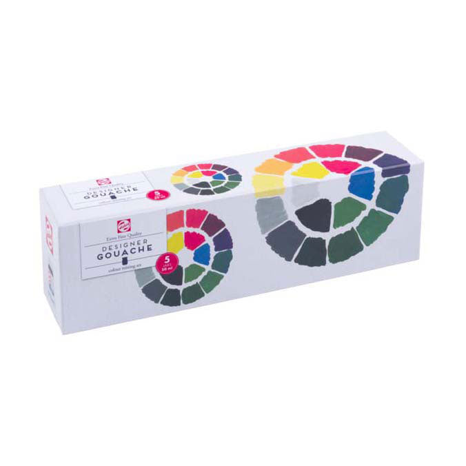 Talens GOUACHE Extra Nice Set, 5x50ml viale