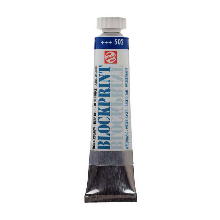 Talens Blockprint Tube 20 ml mørkeblå 502