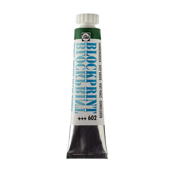 Talens blockprint tube 20ml dark green 602