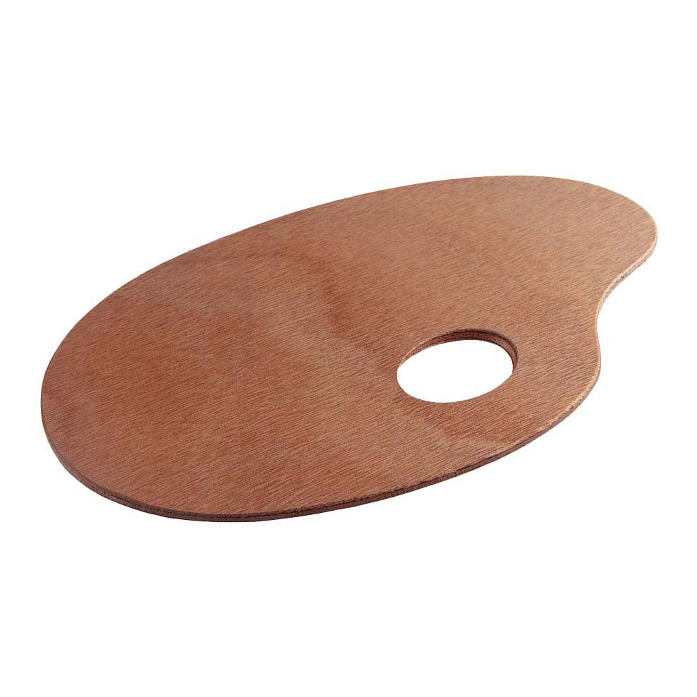 Talens Palet Wood Oval 16x25cm