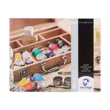 Van gogh olieverf kist basic met 10 kleuren 40ml