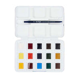 Bruynzeel van gogh caixa de bolso com tinta aquarela cores básicas