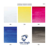 Bruynzeel Van Gogh Aquarelverf Primärmischungsset, 5x10 ml Röhrchen