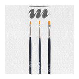 Bruynzeel van Gogh pensel för olje- och akrylfärg, 3 st s294 nr. 2-4-6