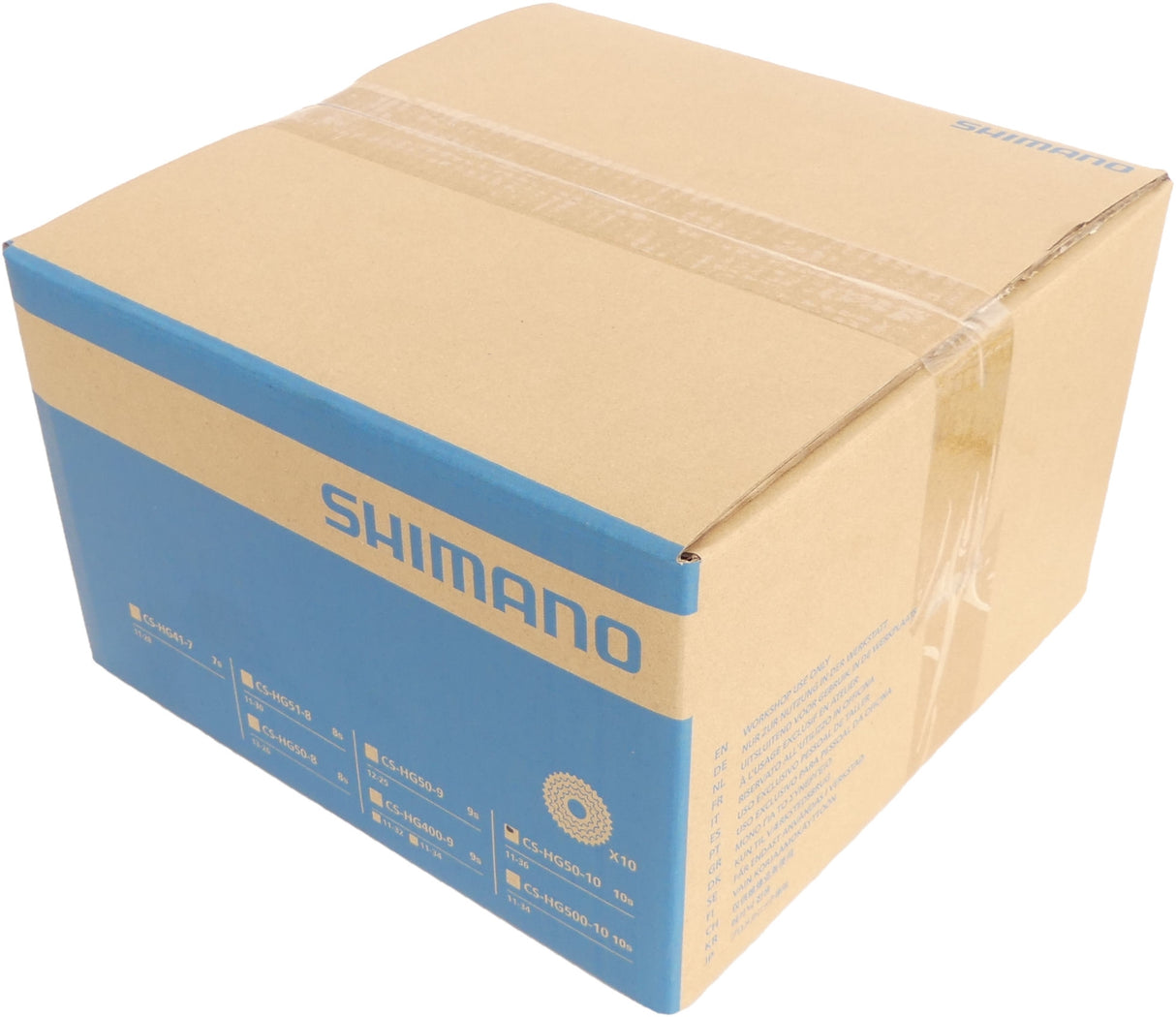 Shimano Cassette CS-HG50 10 Velocidade 11-36T (10 peças na embalagem da oficina)