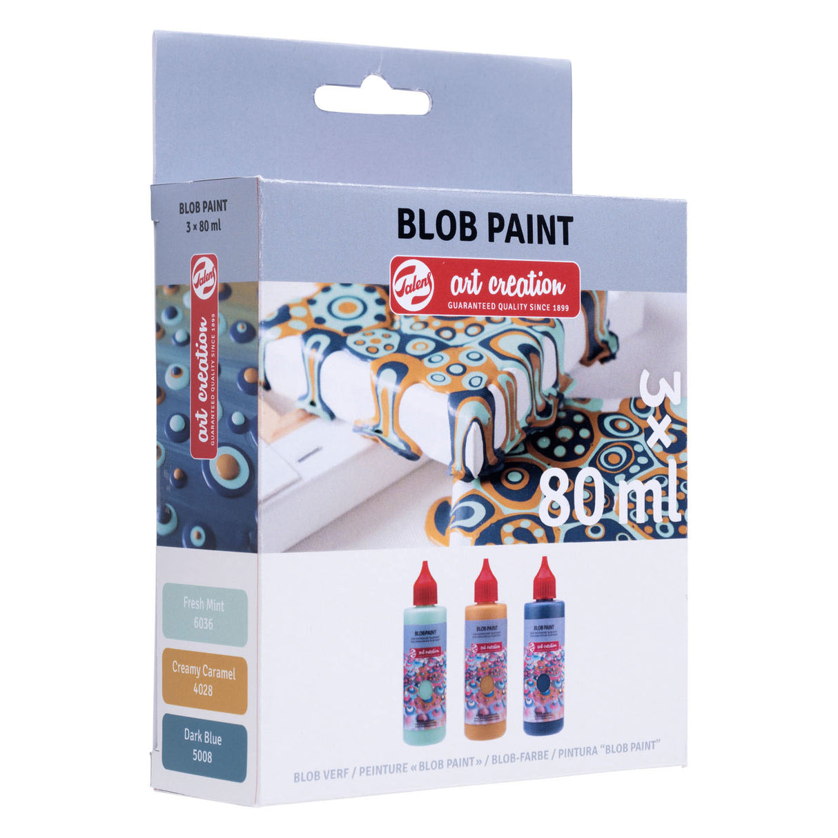 Creazione artistica di Talens Blobverf Mint, 3dlg.