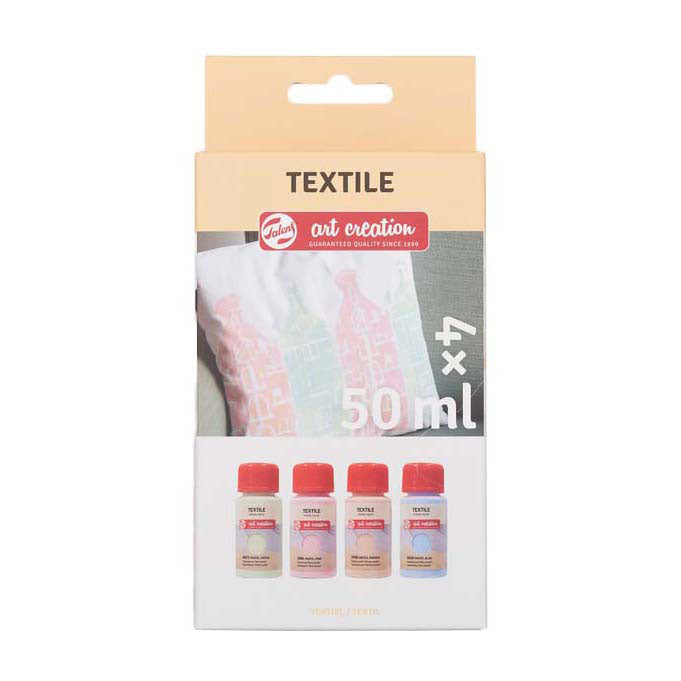 Talens art Creation textilfesték pasztell 4x50ml