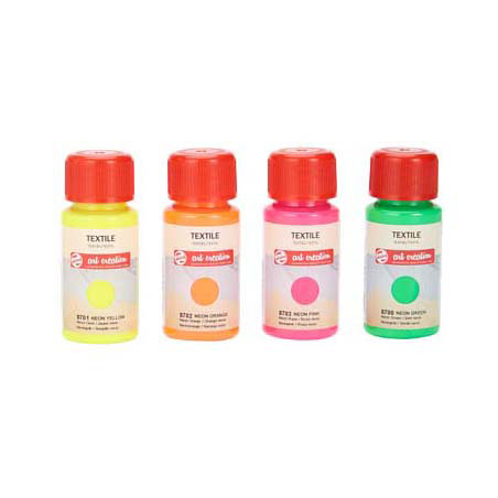 Talens Art Creation Textile Farbe Neon 4x50ml
