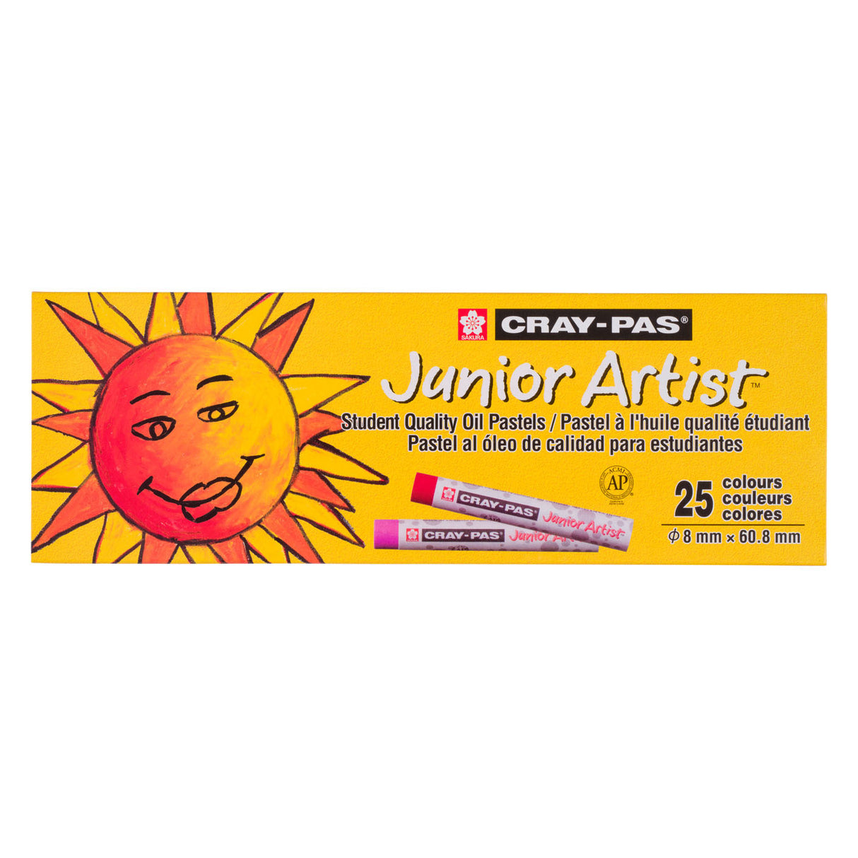 Conjunto de pastéis a óleo para artista júnior Sakura cray-pas, 25 unid.