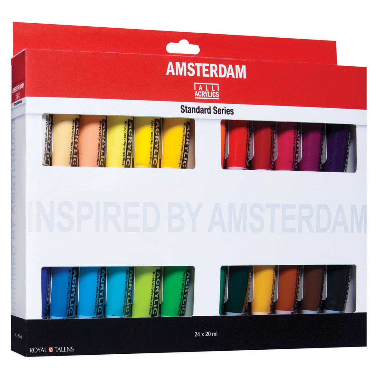 Standardní sada Amsterdam Akrylická barva, 24DLG.