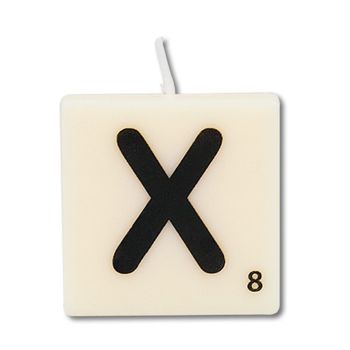 Paperdreams letter kaarsje x, 4st.