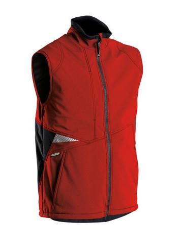 Dassy bodywarmer fusion rood zwart l