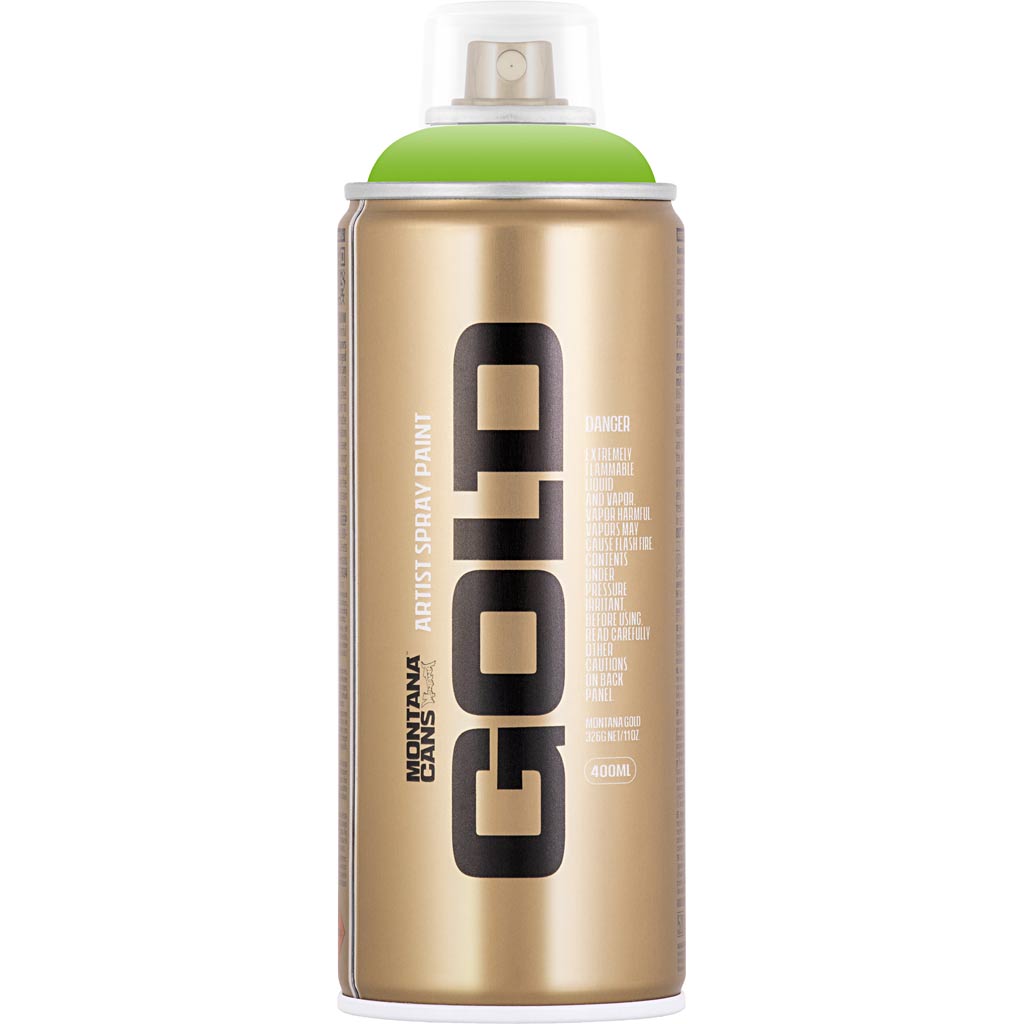 Montana spray verf, lichtgroen, 400 ml 1 doosje