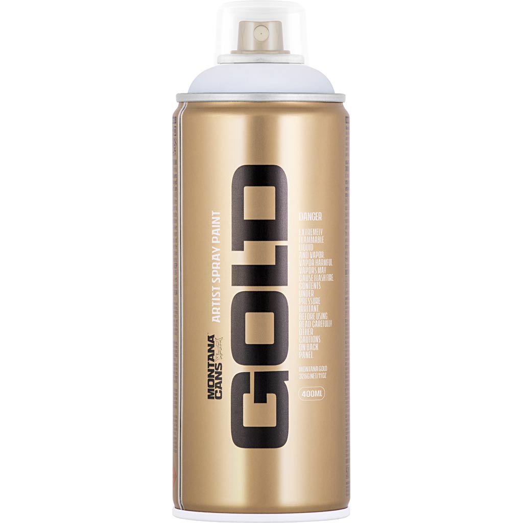 Montana spray verf, wit, 400 ml 1 doosje
